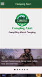 Mobile Screenshot of campingalert.com